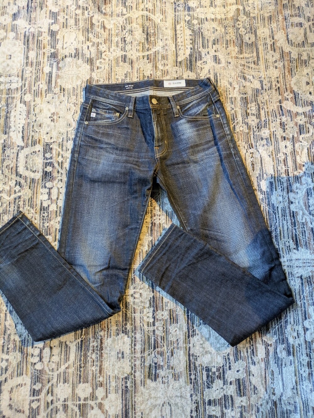 AG Adriano Goldschmied The Tellis Modern Slim Jeans 31x33 Alistair Aged NWOT